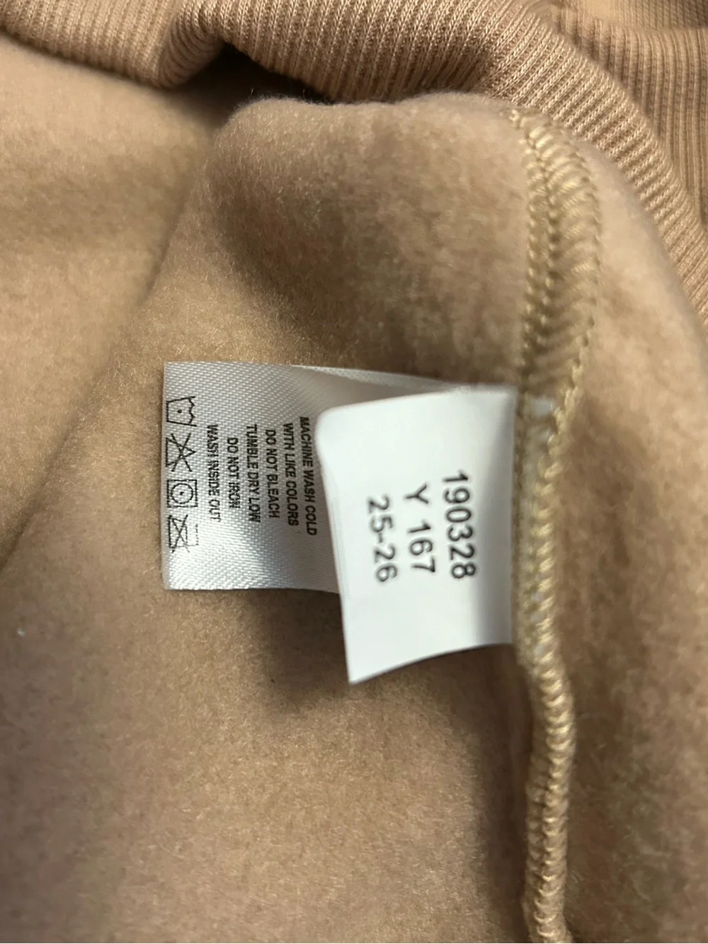 Seven Souls Los Angeles Khaki Hoodie – Size 10/12 – NWT
